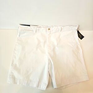 Polo Ralph Lauren White Classic Fit Shorts Sz 38 NWT
